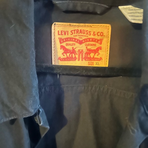 Levi's Black Denim Jacket - Picture 4 of 4